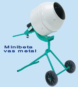 Betoniera electrica -CUVA METAL 100 L